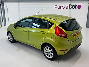 Used 2010 Ford Fiesta Zetec Green - Interior and Exterior details 5
