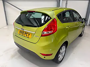 Used 2010 Ford Fiesta Zetec Green - Interior and Exterior details 6