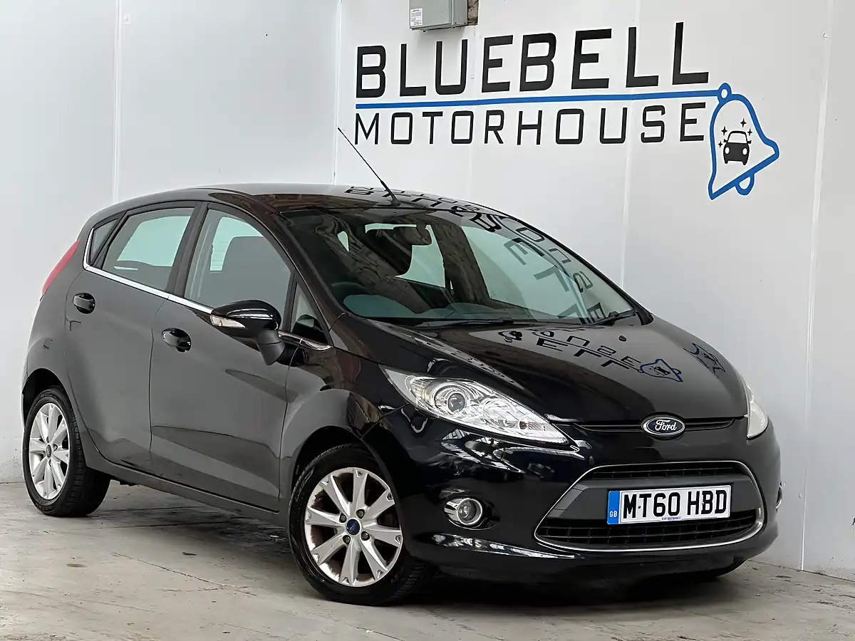 Used 2010 Ford Fiesta Zetec Panther Black - Front View