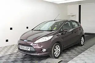 Used 2010 Ford Fiesta Zetec Red - Interior and Exterior details 2