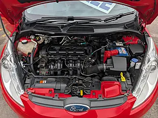 Used 2010 Ford Fiesta Zetec Red - Interior and Exterior details 12