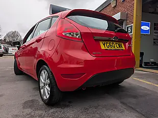 Used 2010 Ford Fiesta Zetec Red - Interior and Exterior details 3