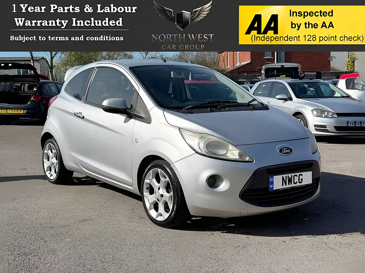 Used 2010 Ford Ka Titanium Silver - Front View