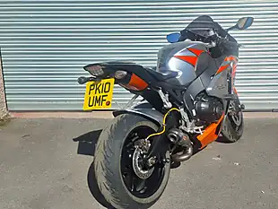 Used 2010 Honda Cbr Silver - Interior and Exterior details 10