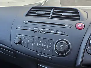 Used 2010 Honda Civic Se Black - Interior and Exterior details 10