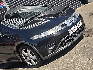 Used 2010 Honda Civic Se Black - Interior and Exterior details 2