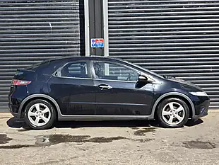 Used 2010 Honda Civic Se Black - Interior and Exterior details 6