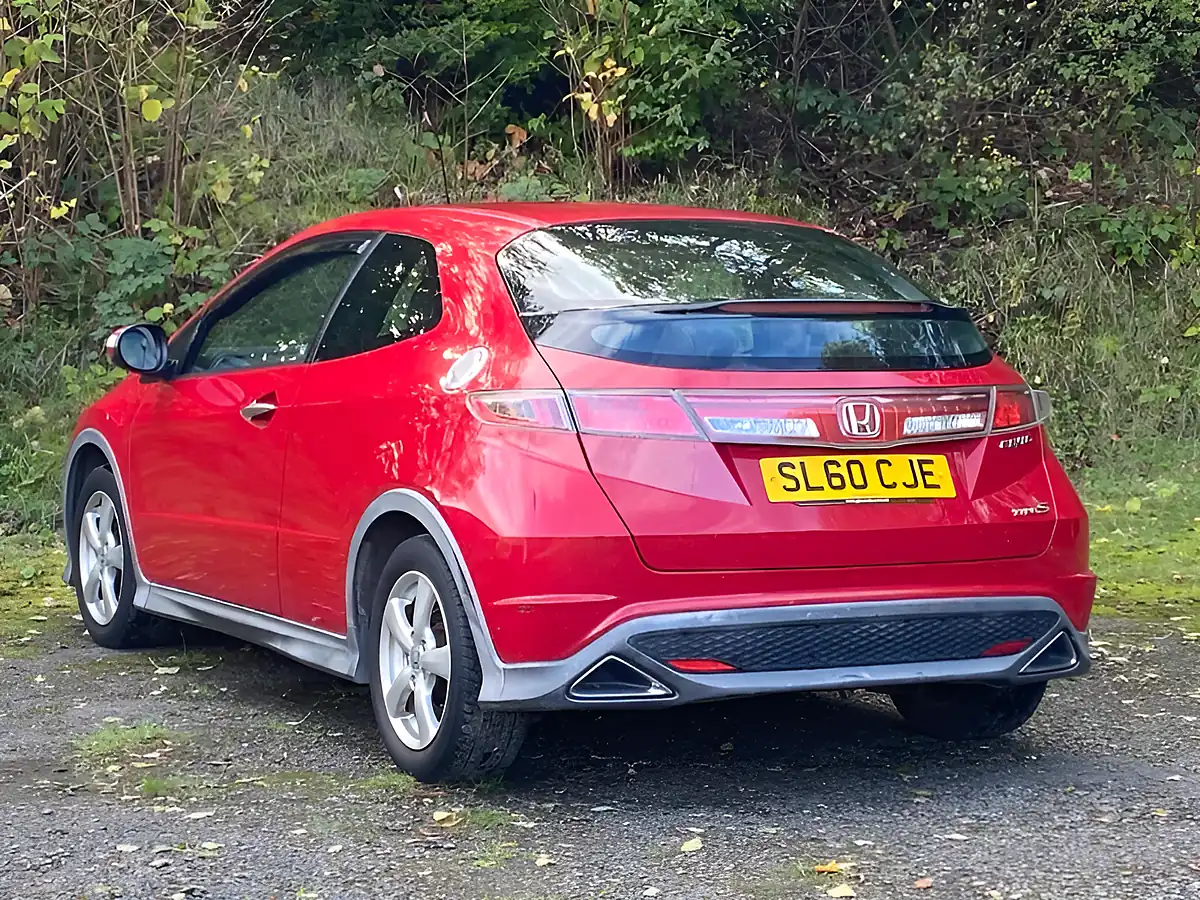 Used 2010 Honda Civic Type S Red - Interior and Exterior details 2