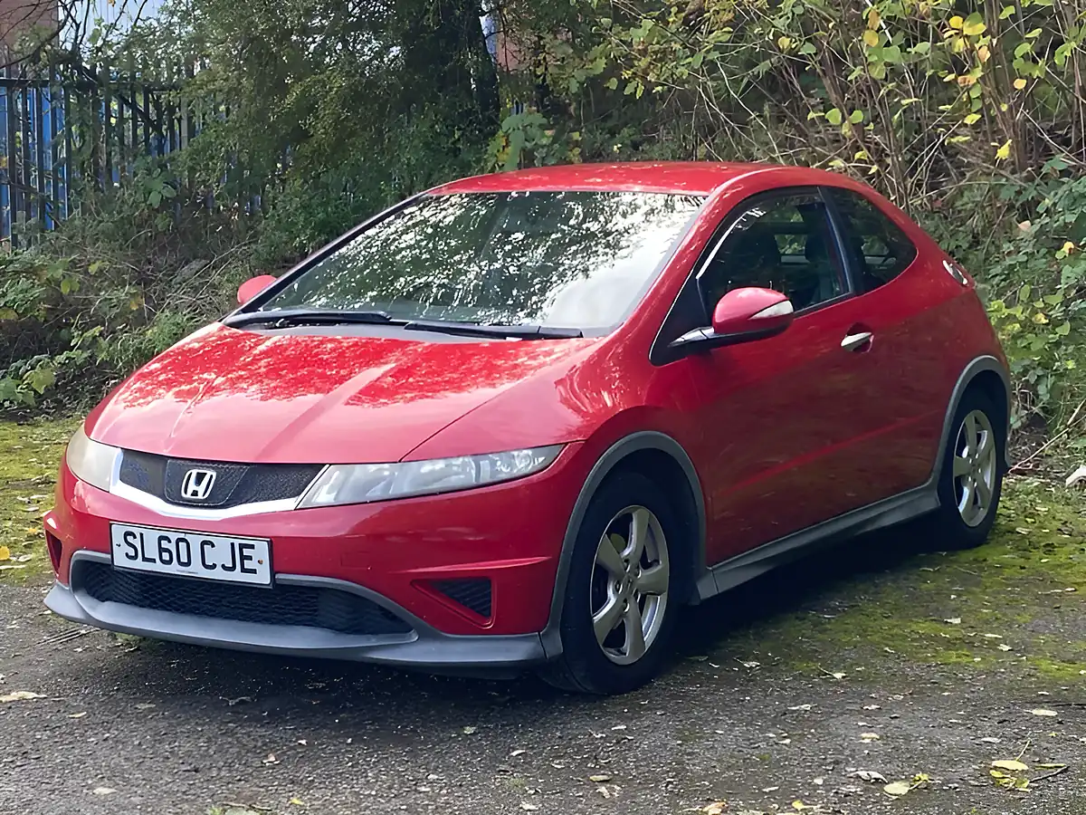 Used 2010 Honda Civic Type S Red - Interior and Exterior details 6
