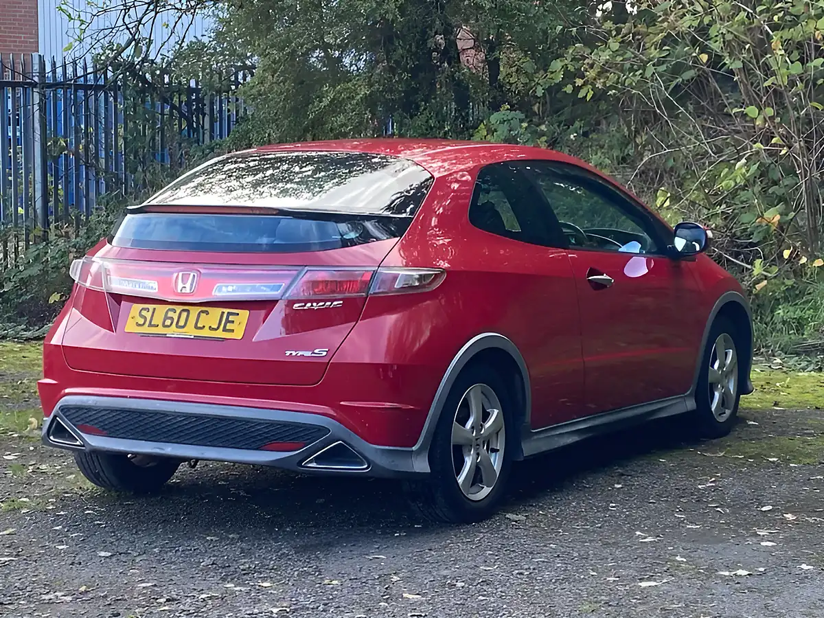 Used 2010 Honda Civic Type S Red - Interior and Exterior details 8