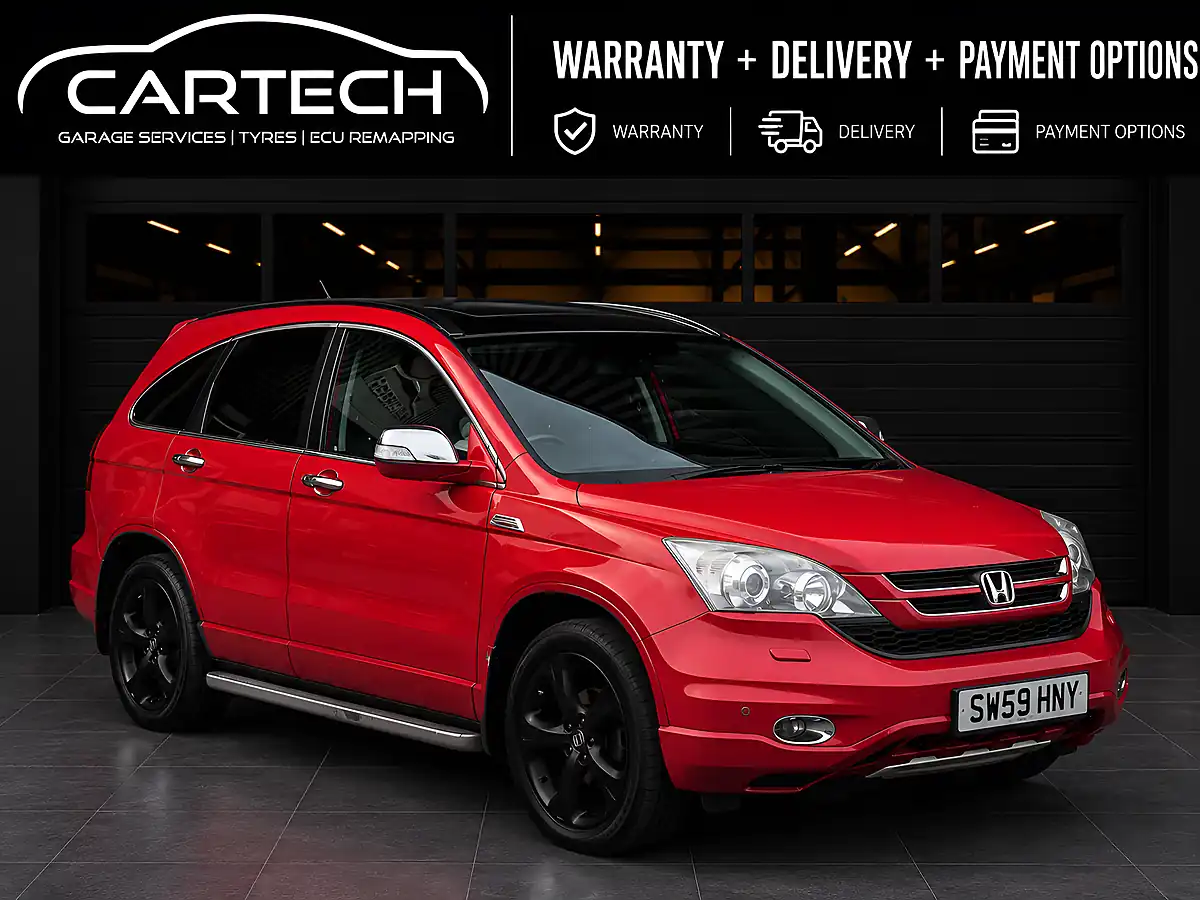 Used 2010 Honda Cr-V Ex Red - Front View