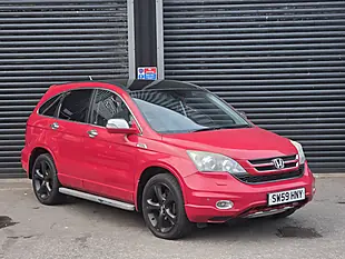 Used 2010 Honda Cr-V Ex Red - Interior and Exterior details 2