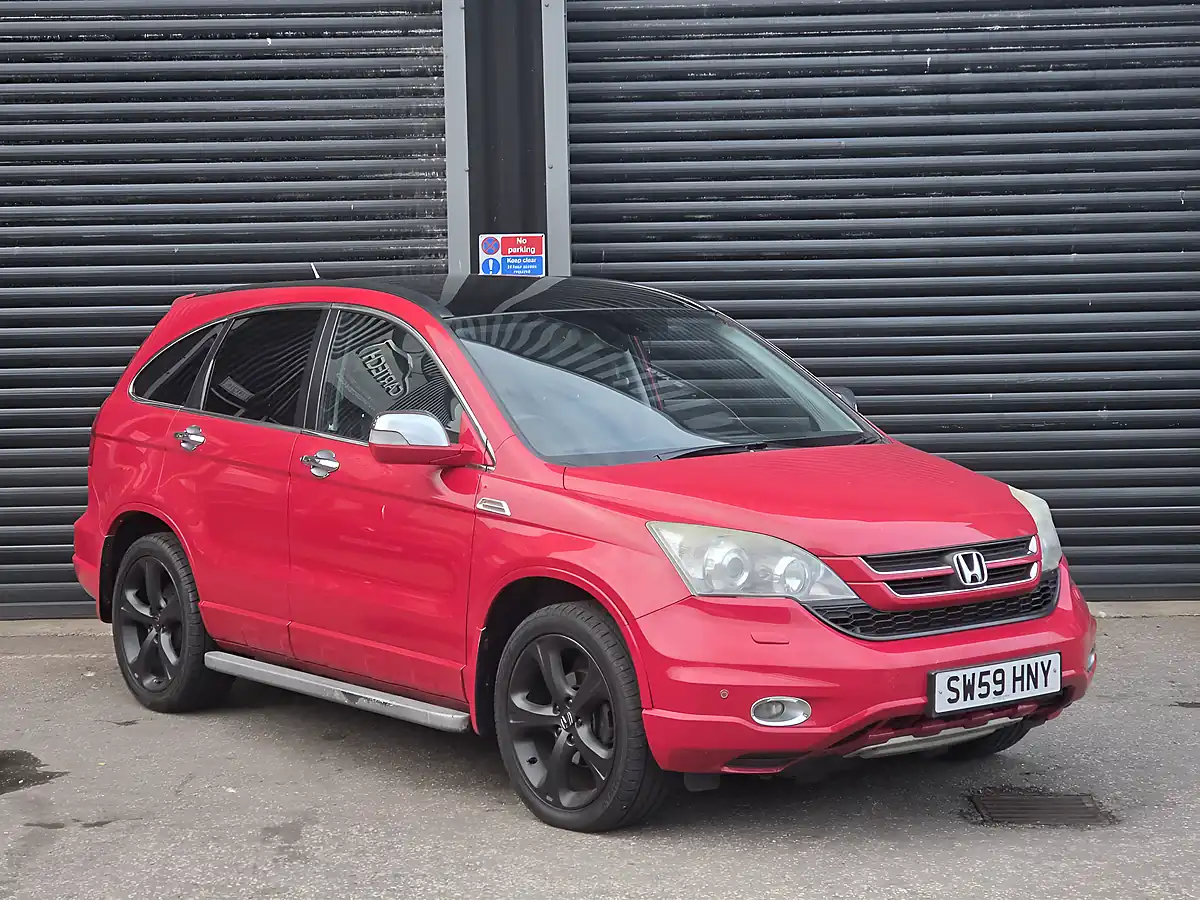 Used 2010 Honda Cr-V Ex Red - Interior and Exterior details 2