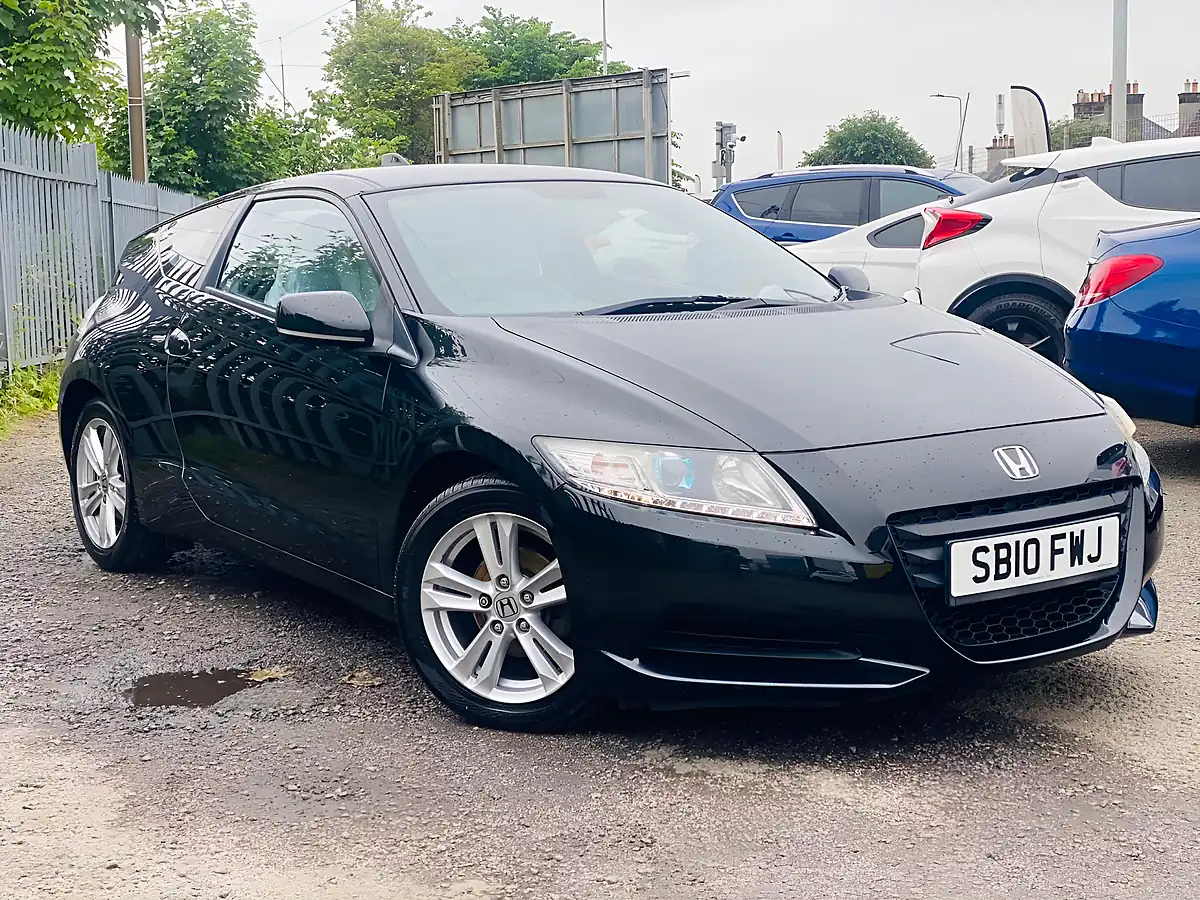 Used 2010 Honda Cr-Z S Black - Front View