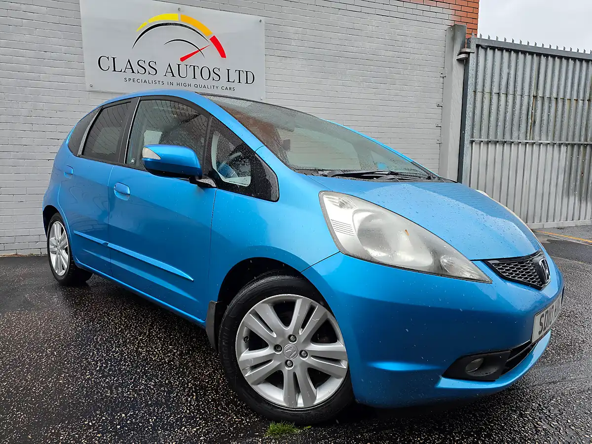 Used 2010 Honda Jazz Ex I-Shift Blue - Front View