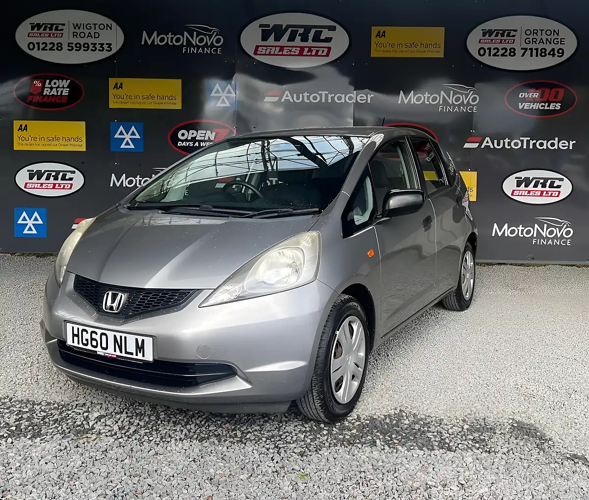 Used 2010 Honda Jazz S Silver - Front View
