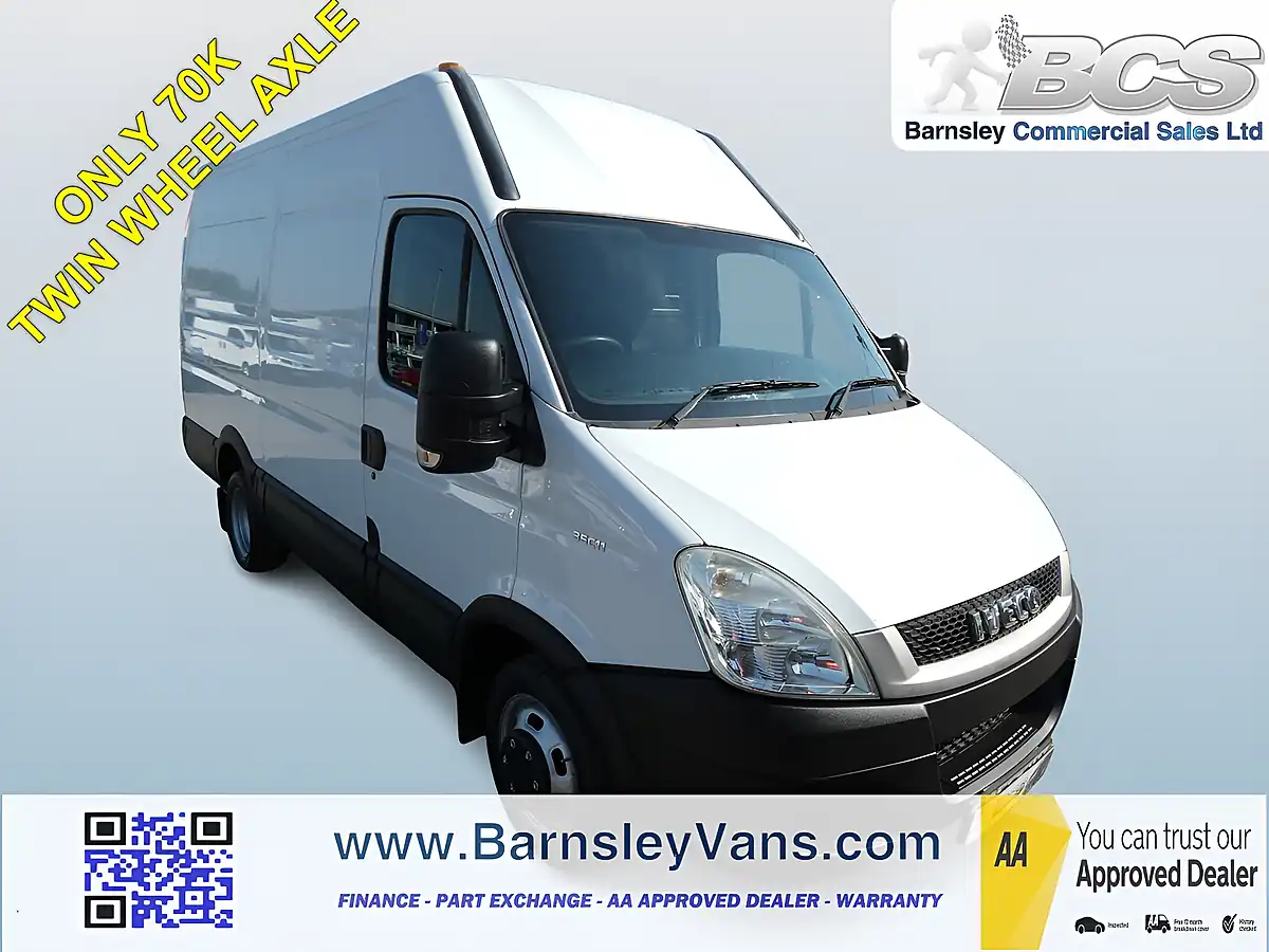 Used 2010 Iveco Daily 35C11 L2H2 Mwb White - Front View