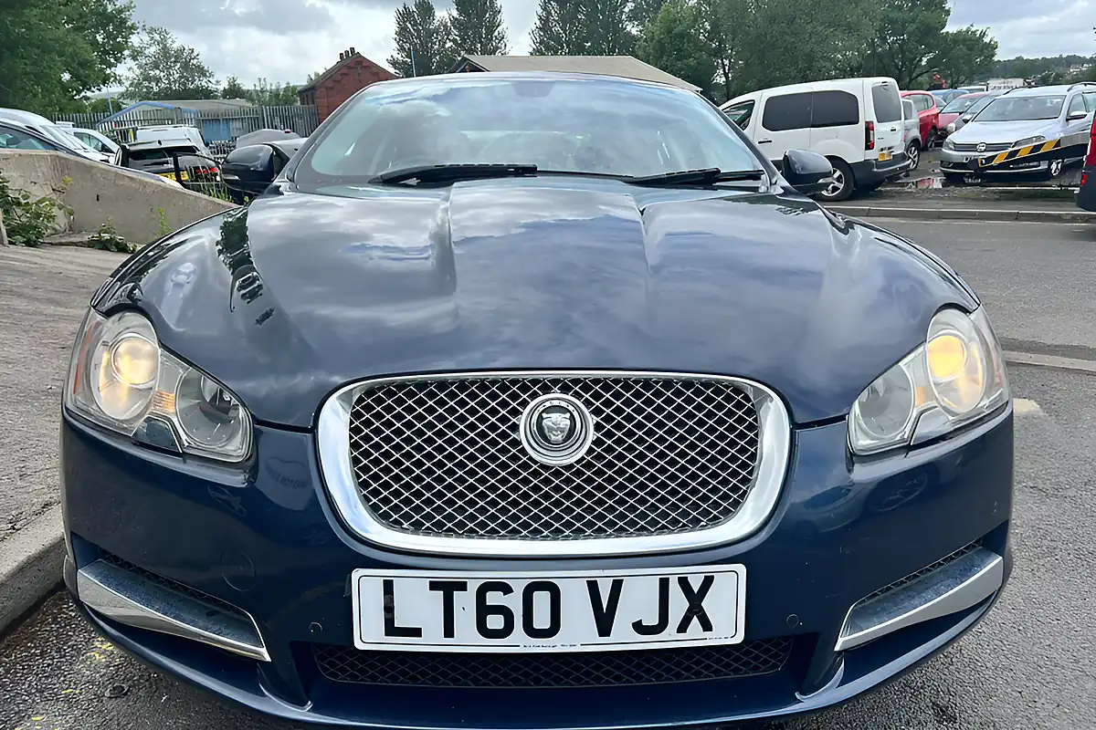 Used 2010 Jaguar Xf Premium Luxury Blue - Interior and Exterior details 2