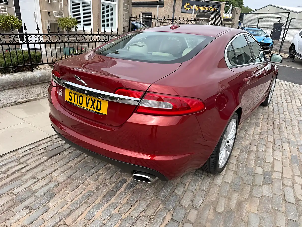 Used 2010 Jaguar Xf Premium Luxury Claret Red - Interior and Exterior details 12