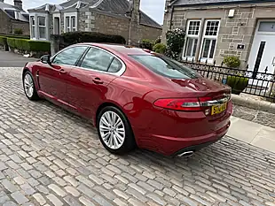 Used 2010 Jaguar Xf Premium Luxury Claret Red - Interior and Exterior details 13