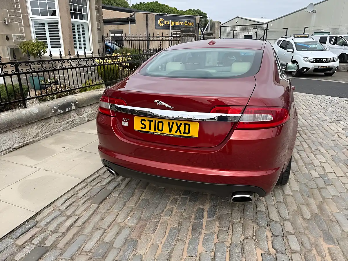 Used 2010 Jaguar Xf Premium Luxury Claret Red - Interior and Exterior details 15