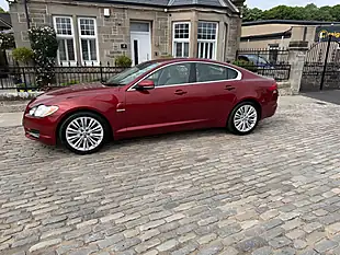 Used 2010 Jaguar Xf Premium Luxury Claret Red - Interior and Exterior details 17