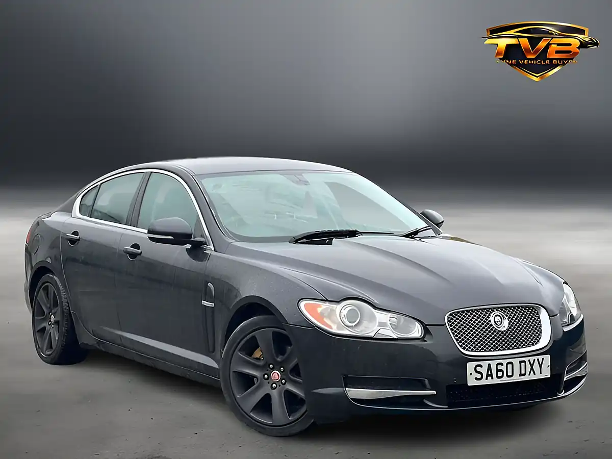 Used 2010 Jaguar Xf Premium Luxury Grey - Front View