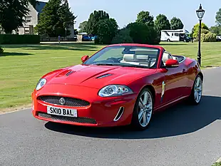 Used 2010 Jaguar Xkr Convertible Red - Interior and Exterior details 2