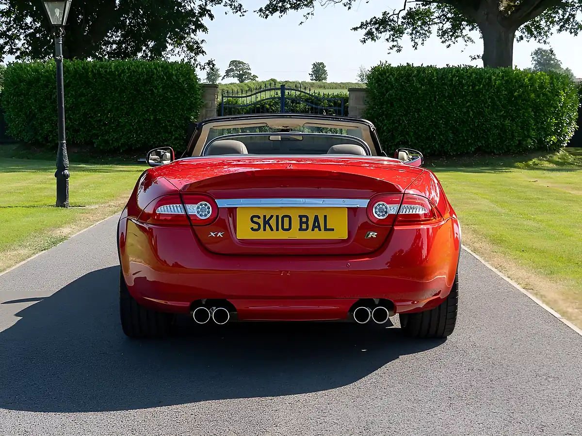 Used 2010 Jaguar Xkr Convertible Red - Interior and Exterior details 20