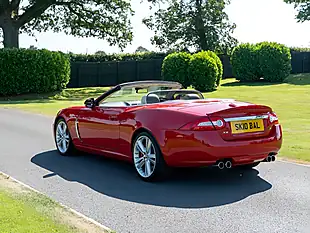 Used 2010 Jaguar Xkr Convertible Red - Interior and Exterior details 4
