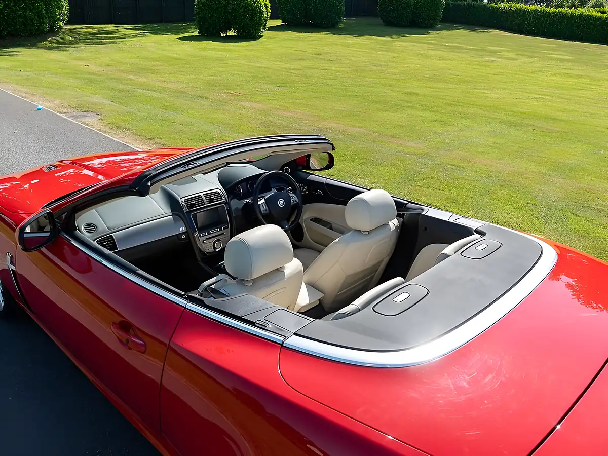 Used 2010 Jaguar Xkr Convertible Red - Interior and Exterior details 8