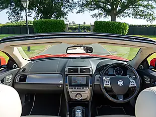 Used 2010 Jaguar Xkr Convertible Red - Interior and Exterior details 9