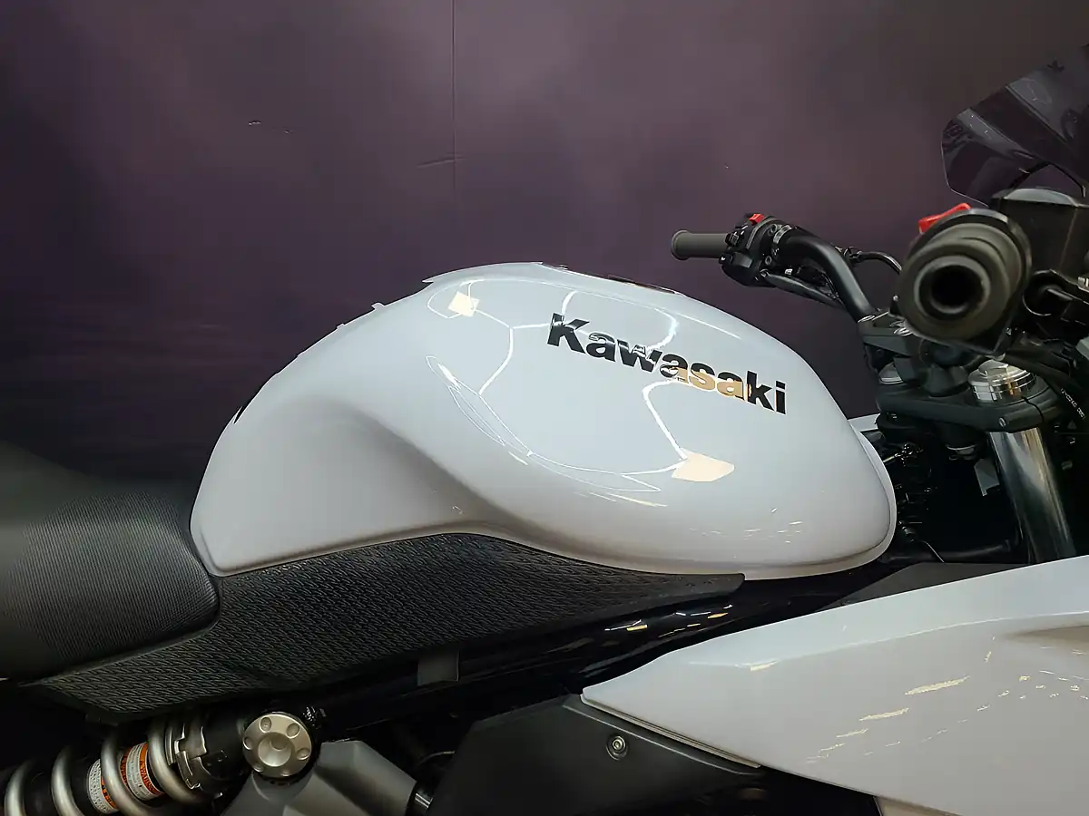 Used 2010 Kawasaki ER-6F White - Interior and Exterior details 6