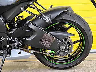 Used 2010 Kawasaki Ninja ZX-10R Green - Interior and Exterior details 18