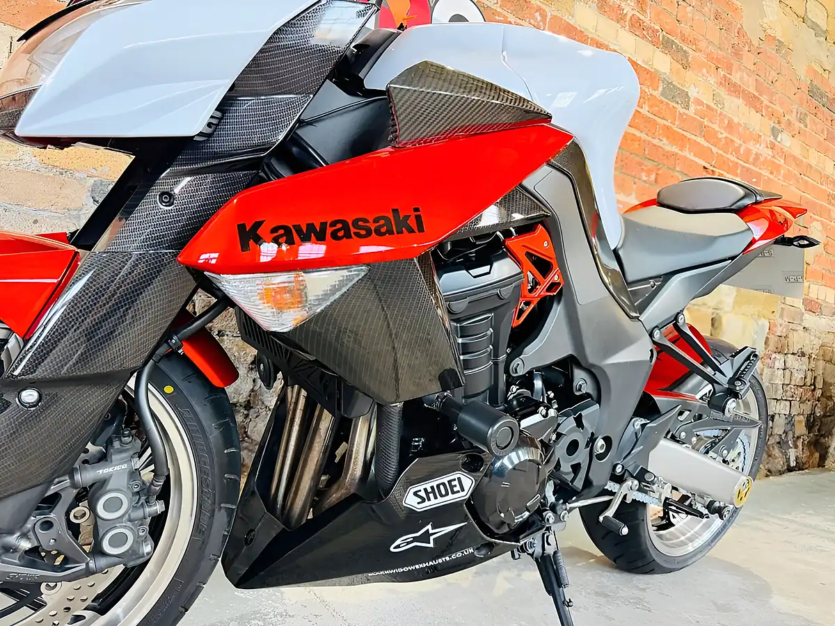 Used 2010 Kawasaki Z1000 Daf White - Interior and Exterior details 15