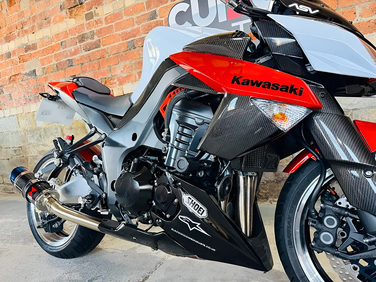 Used 2010 Kawasaki Z1000 Daf White - Interior and Exterior details 6