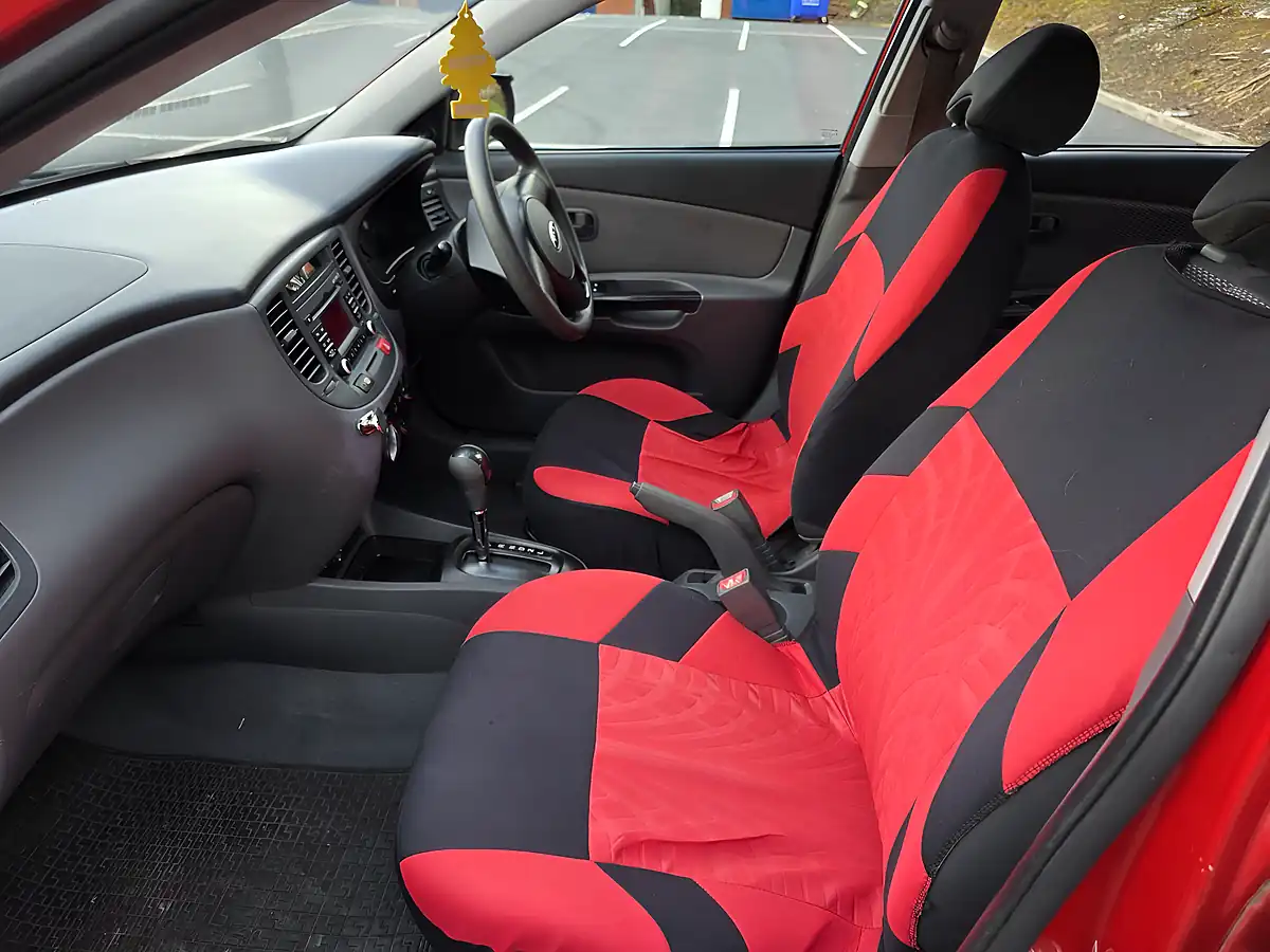 Used 2010 Kia Rio 2 Red - Interior and Exterior details 10