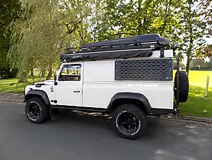 Used 2010 Land Rover Defender 110 Overland White - Interior and Exterior details 7