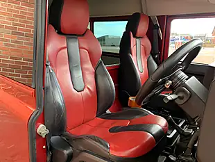 Used 2010 Land Rover Defender 110 Utility Wagon Rimini Red Metallic - Interior and Exterior details 10