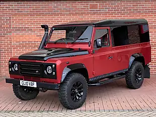 Used 2010 Land Rover Defender 110 Utility Wagon Rimini Red Metallic - Interior and Exterior details 8