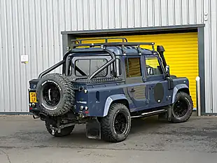 Used 2010 Land Rover Defender C-Nty Dc Lwb Blue - Interior and Exterior details 12