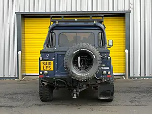 Used 2010 Land Rover Defender C-Nty Dc Lwb Blue - Interior and Exterior details 9