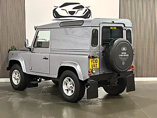 Used 2010 Land Rover Defender Hard Top Blue - Interior and Exterior details 2