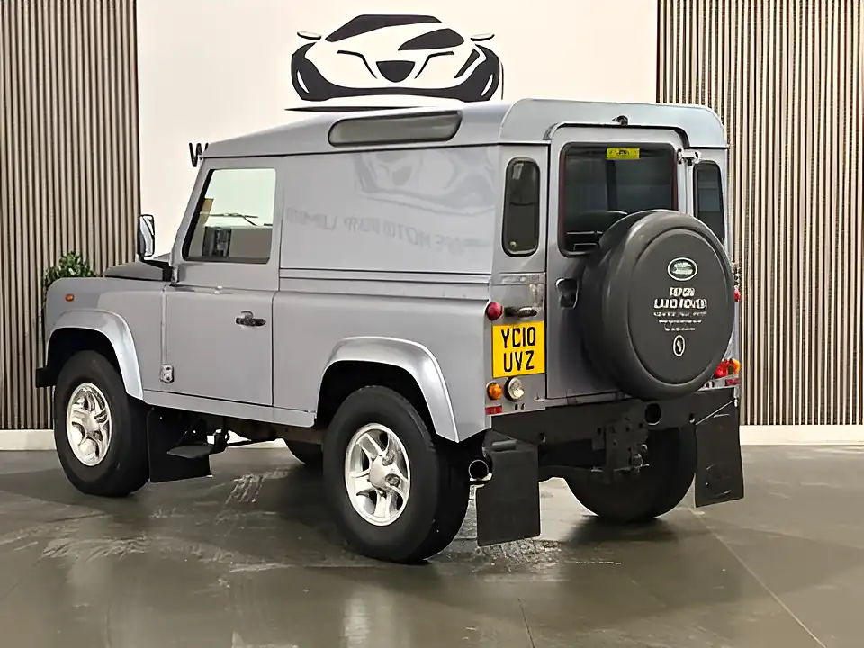 Used 2010 Land Rover Defender Hard Top Blue - Interior and Exterior details 2