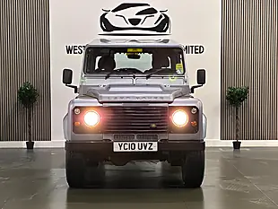 Used 2010 Land Rover Defender Hard Top Blue - Interior and Exterior details 7