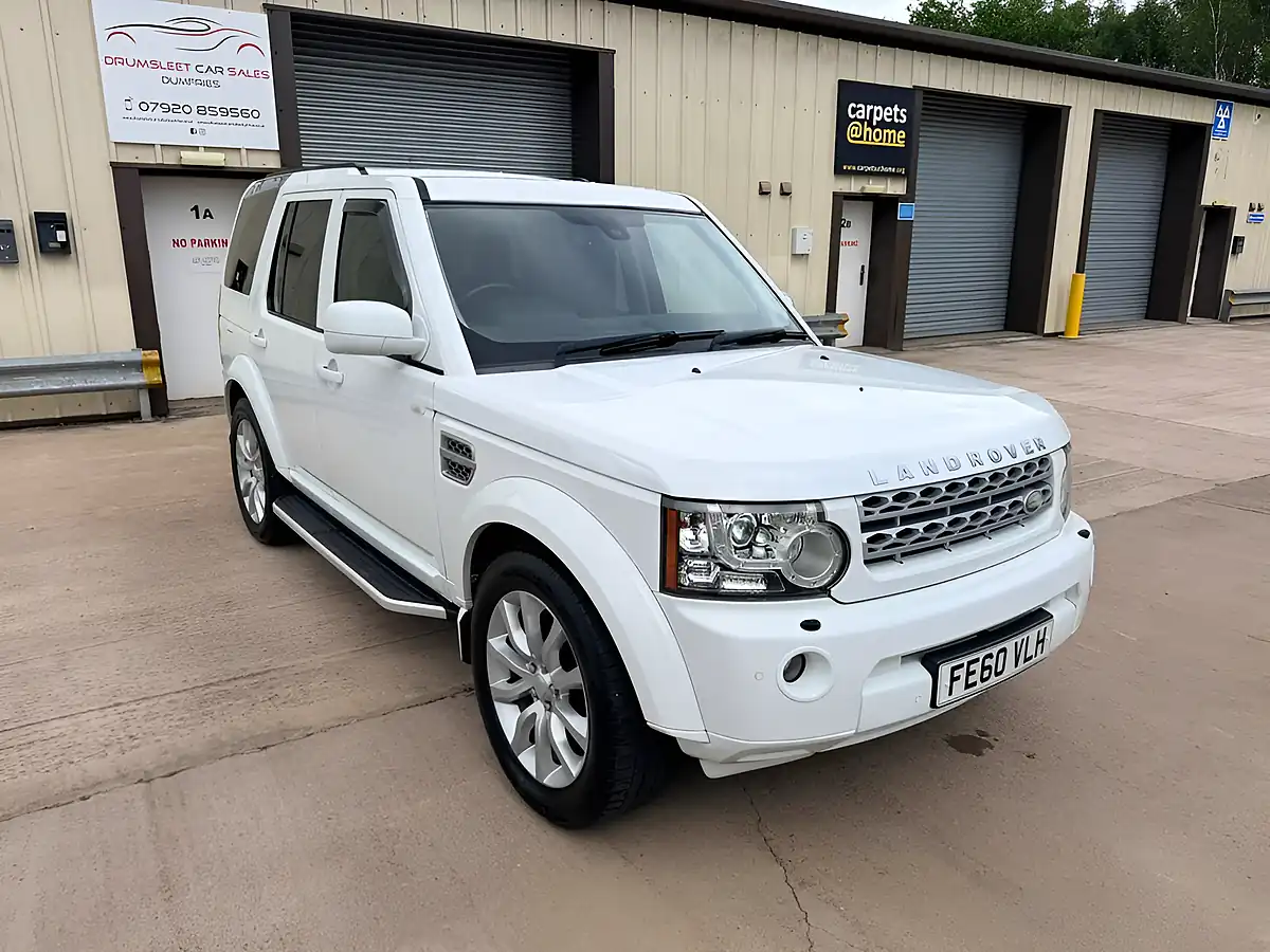 Used 2010 Land Rover Discovery 4 Xs White - Interior and Exterior details 2