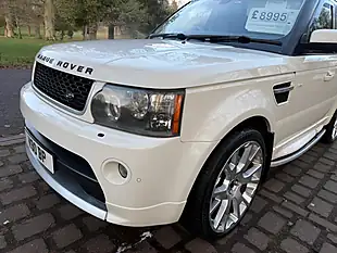 Used 2010 Land Rover Range Rover Sport Autobiography Sport White - Interior and Exterior details 10