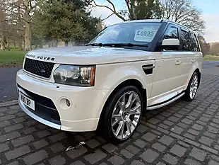 Used 2010 Land Rover Range Rover Sport Autobiography Sport White - Interior and Exterior details 3