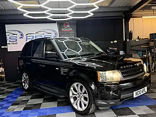 Used 2010 Land Rover Range Rover Sport Hse Black - Interior and Exterior details 13
