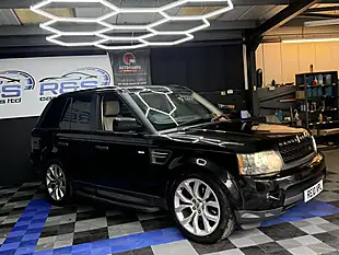 Used 2010 Land Rover Range Rover Sport Hse Black - Interior and Exterior details 16